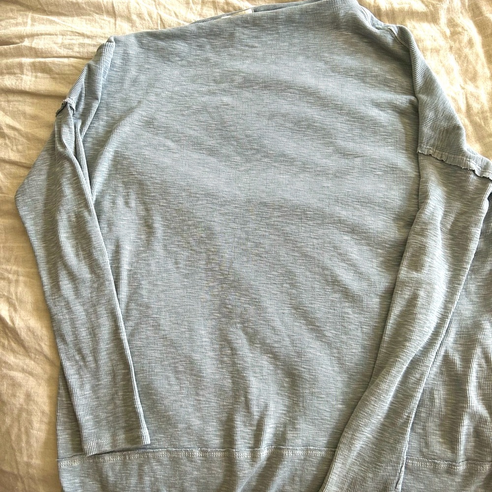 Free people We the Free Asymmetrical Long Sleeve Top